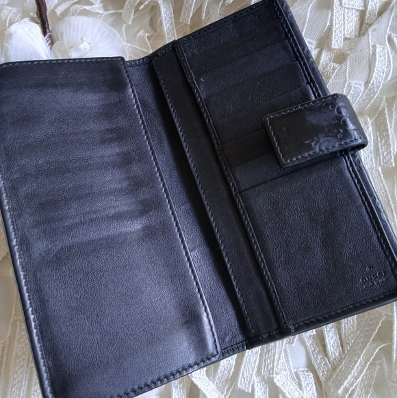 Gucci Black Leather Wallet - Picture 6 of 11